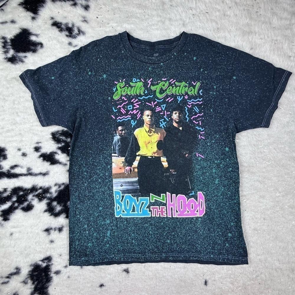 Boyz In The Hood Women’s Black Washed Graphic Tee Shirt Size Medium